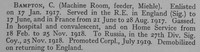 Bampton C Sapper 221952 Royal Engineers