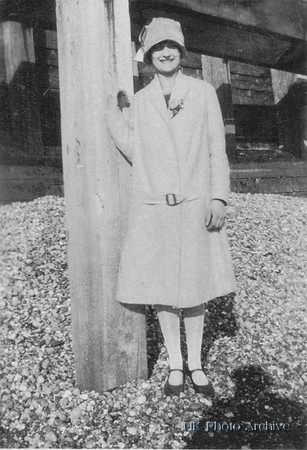 A Woman Wearing 1920s Fashion