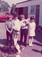 Children At Finlay's Christening 1975