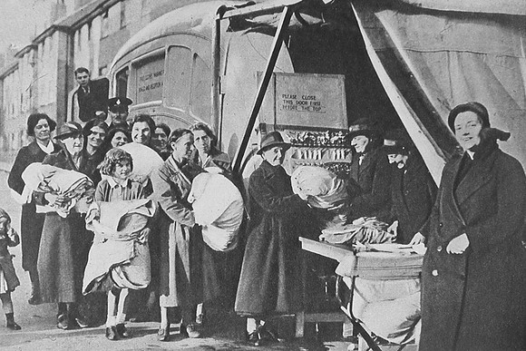 After The Bombing In Portsmouth Were 65000 Houses Out Of 70000 In The City Were Damaged