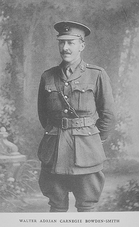 Bowden-Smith W A C Captain 4th Royal Fusiliers