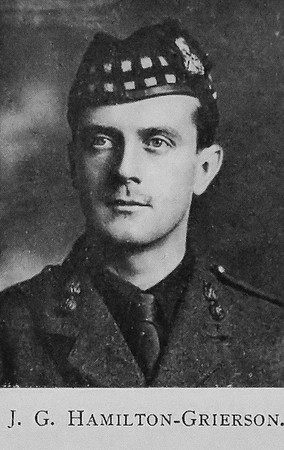 Hamilton-Grierson J G 2nd Lt 5th Royal Scots Fusiliers