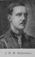 Hardyman J H M Lt Col DSO MC 8th Somerset Light Infantry