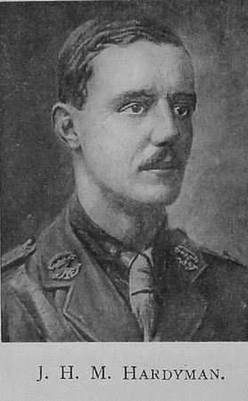 Hardyman J H M Lt Col DSO MC 8th Somerset Light Infantry