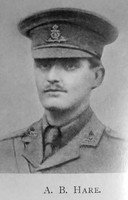 Hare A B 2nd Lt Royal Field Artillery