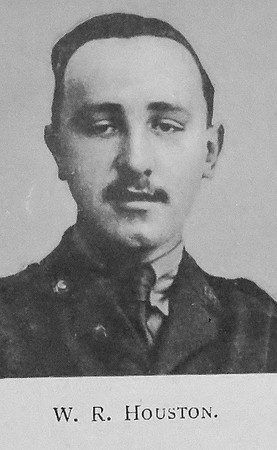 Houston W R Captain 12th Royal Scots Attd 1st Royal Scots Fusiliers