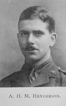 Henderson A H M 2nd Lt 4th Kings Own Scottish Borderers
