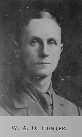 Hunter W A D Lt 8th Black Watch