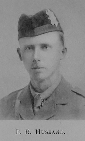 Husband P R 2nd Lt 1st Black Watch