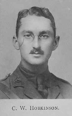 Hobkinson C W 2nd Lt 6th Yorks And Lancs Regiment