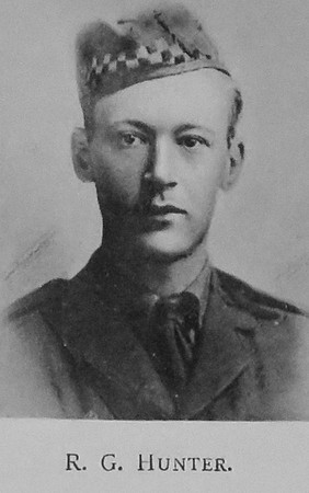 Hunter R G Lt 7th Argyll And Sutherland Highlanders