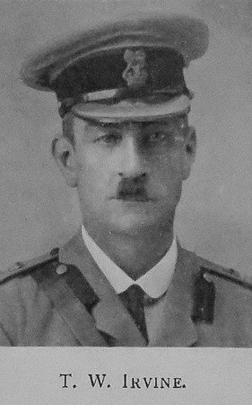 Irvine T W Lt Col Indian Medical Service