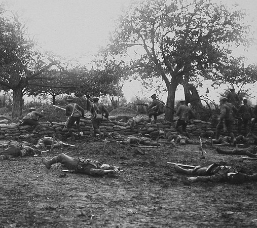 A Charge By The Leicester Regiment At Ypres