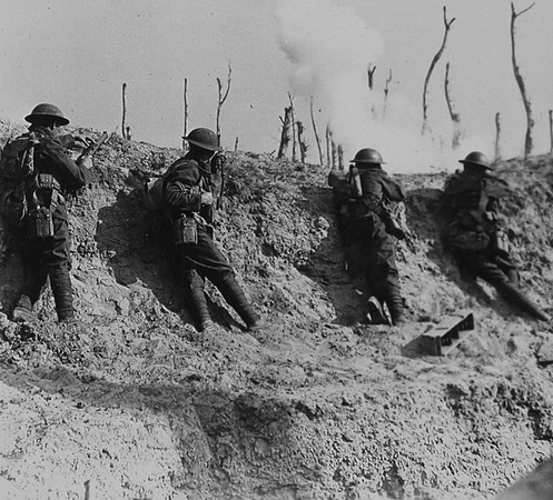 In The Firing Line At Passchendaele