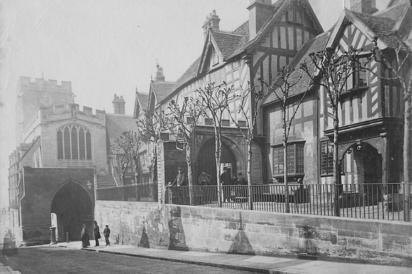 Leicester Hospital Warwick 1870s