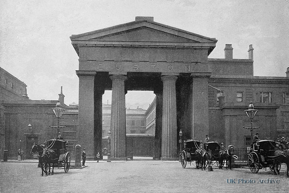 Euston Station 1890s