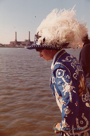 A Pearly Queen At Battersea 1970s