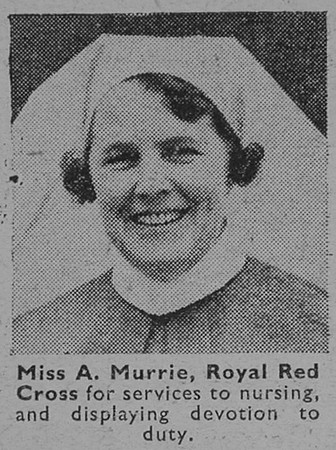Murrie A Nurse Royal Red Cross