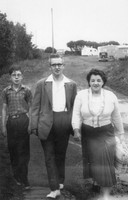The Hadden Family On Holiday At A Caravan Park 1950s
