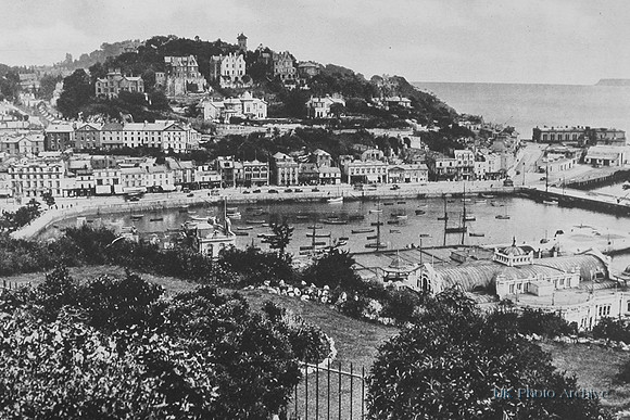 The Harbour Torquay 1920s