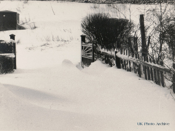 Snow From 91 Nab Wood Drive Shipley Yorkshire c.1960
