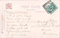 Postcard To Harry Piper 40 Portland Road Hove Sussex In 1904. Maidenhead Squared Circle Postmark