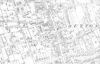 Sutton 1913 Map High Street Area