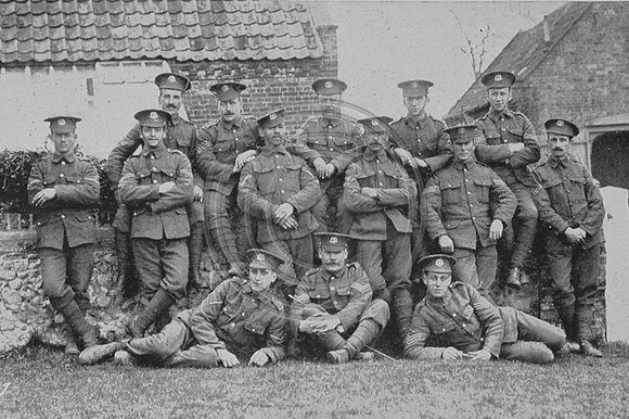 A Group Of NCOs Of The 8th Norfolk Regiment