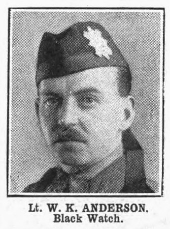 Anderson W K Lt 5th Black Watch