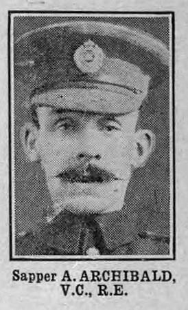 Archibald A Sapper VC Royal Engineers