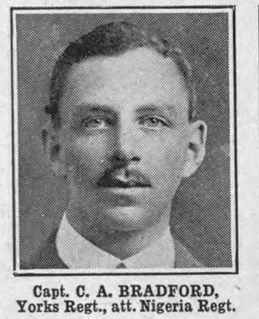 Bradford C A Captain Yorkshire Regiment Att Nigeria Regiment