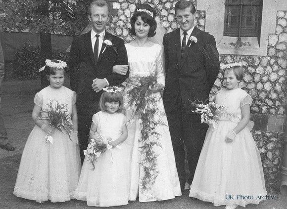 Wedding Of Robin G M High And Judith M Wright North Walsham Norfolk 1964