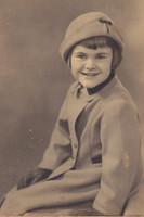 A Little Girl In The 1950s