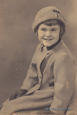 A Little Girl In The 1950s