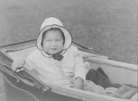 A Baby In A Pram 1950s