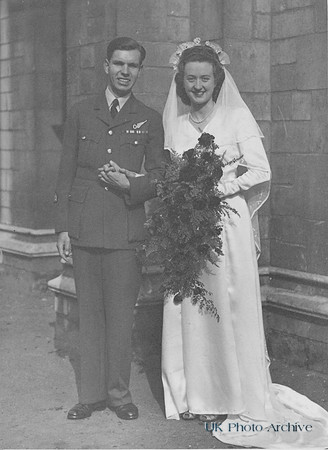 WWII 1940s Wedding