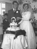 A 1960s Bride And Groom