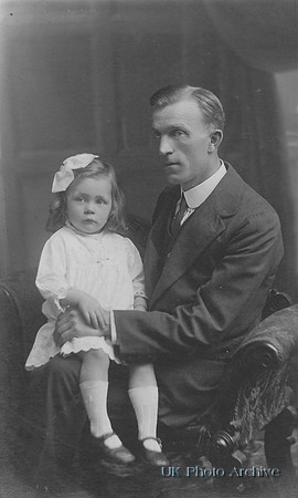 A Man With His Little Girl