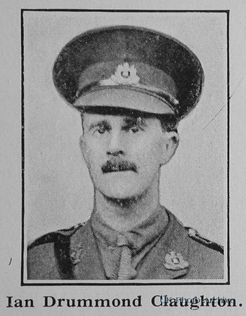 Claughton I D Lt 11th Suffolk Regiment