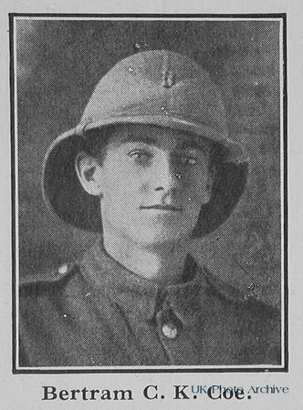 Coe B C K Tpr 2127 Warwickshire Yeomanry
