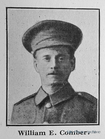 Comber W E Pte 933 2nd Royal Sussex Regiment