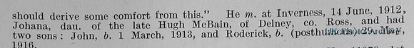 Clunas R R Pte 1121 4th Seaforth Highlanders Obit Part 2