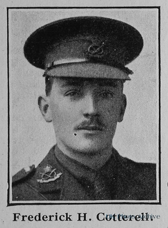 Cotterell F H Lt 5th South Staffs Regiment