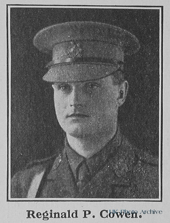 Cowen R P 2nd Lt 6th Border Regiment