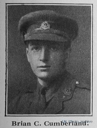 Cumberland B C Captain 5th Bedfordshire Regiment