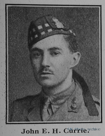 Currie J E H 2nd Lt 1st Royal Scots Fusiliers