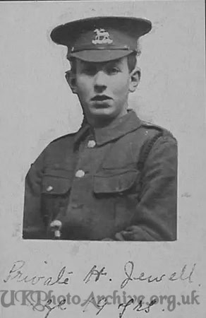Jewell H W Pte Queen's Royal West Surrey Regiment Croydon Roll Of Honour
