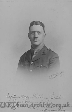 Lockton G W Captain Royal Garrison Artillery Croydon Roll Of Honour
