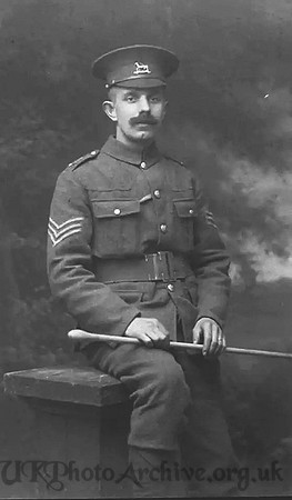 Lovick G B Sergt 4th Queen's Royal West Surrey Regiment Croydon Roll Of Honour
