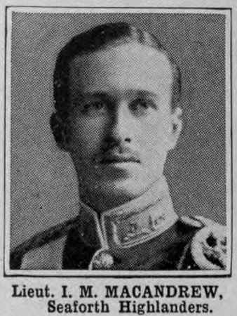MacAndrew I M Lt Seaforth Highlanders